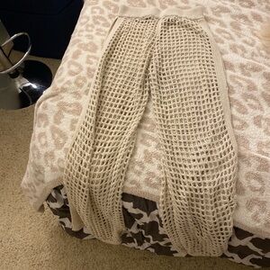 Beach pants cream color
